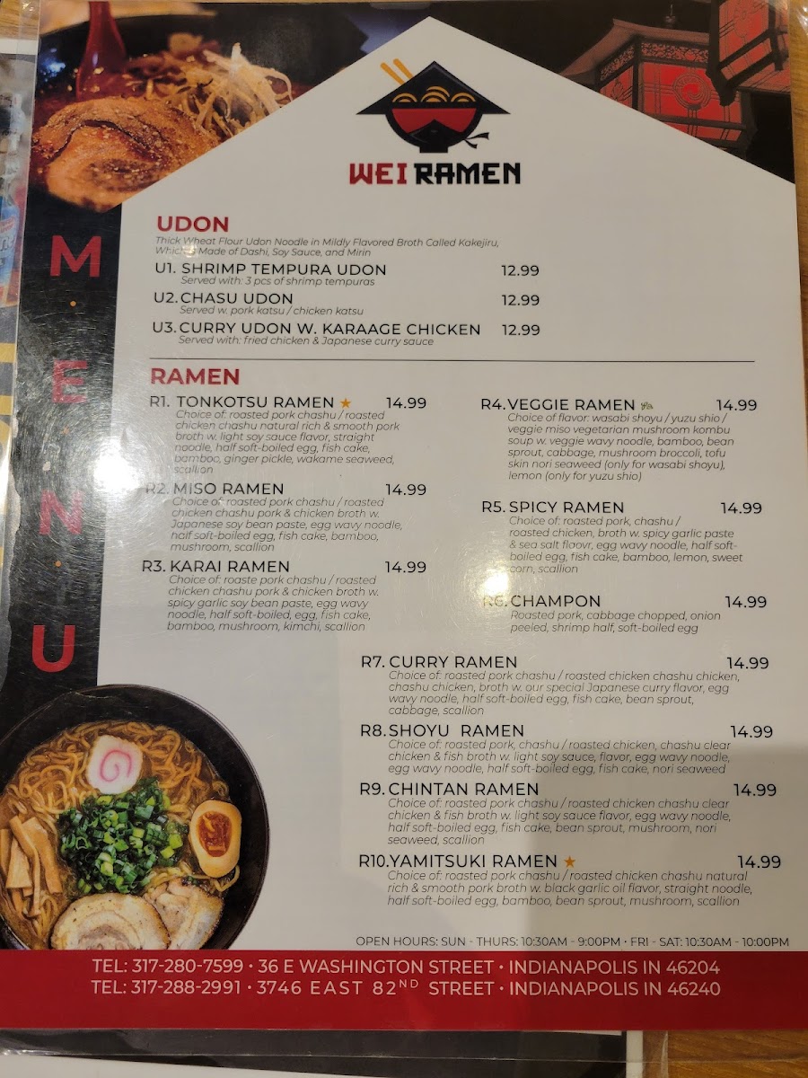 Wei Ramen Menu - Image 5