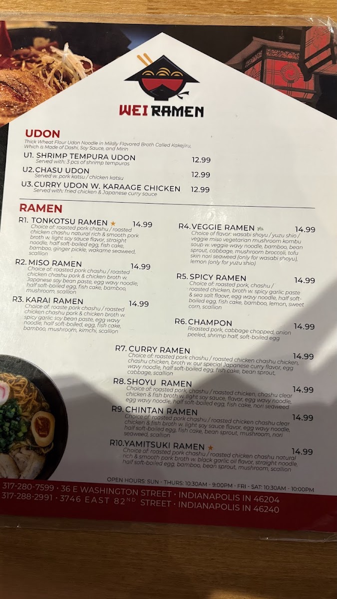 Wei Ramen Menu - Image 6
